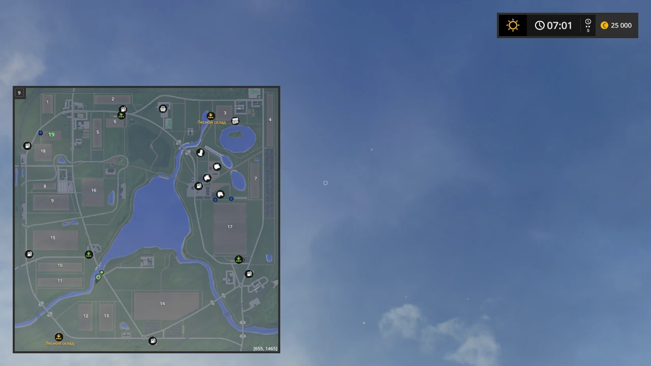 Farming Simulator 17 "Карта Sosnovka final"