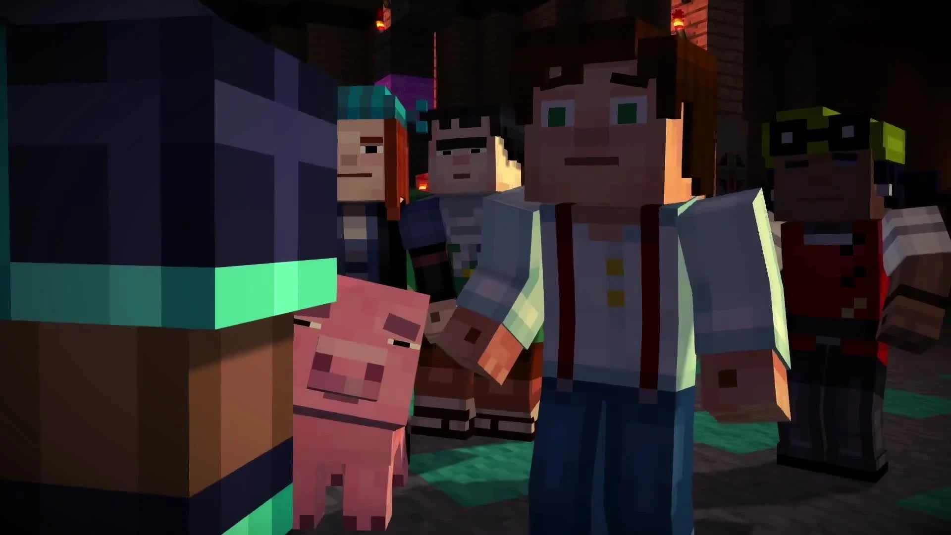 Minecraft: Story Mode Retail & Episode 2 - Assembly Required. Трейлер с русской озвучкой