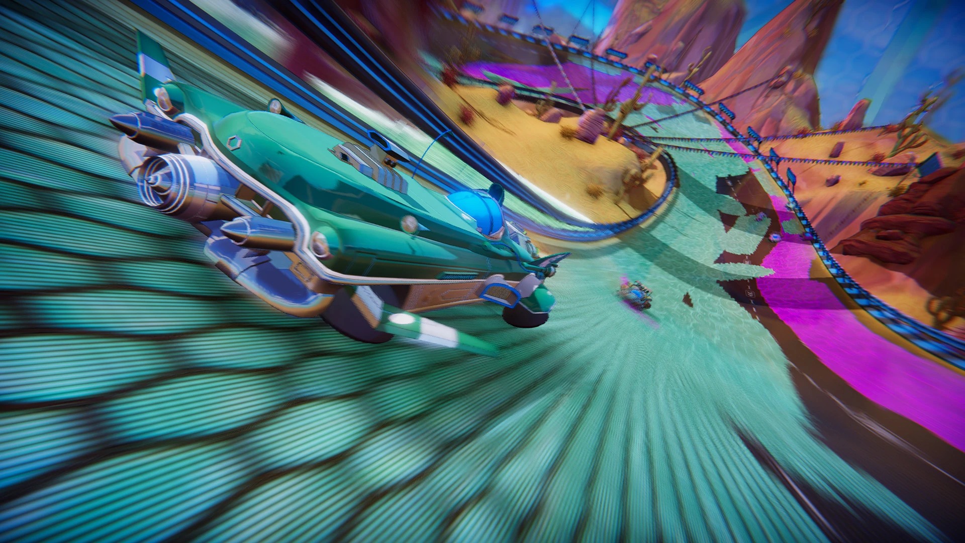 Новый геймплейный трейлер аркадного рейсинга Trailblazers