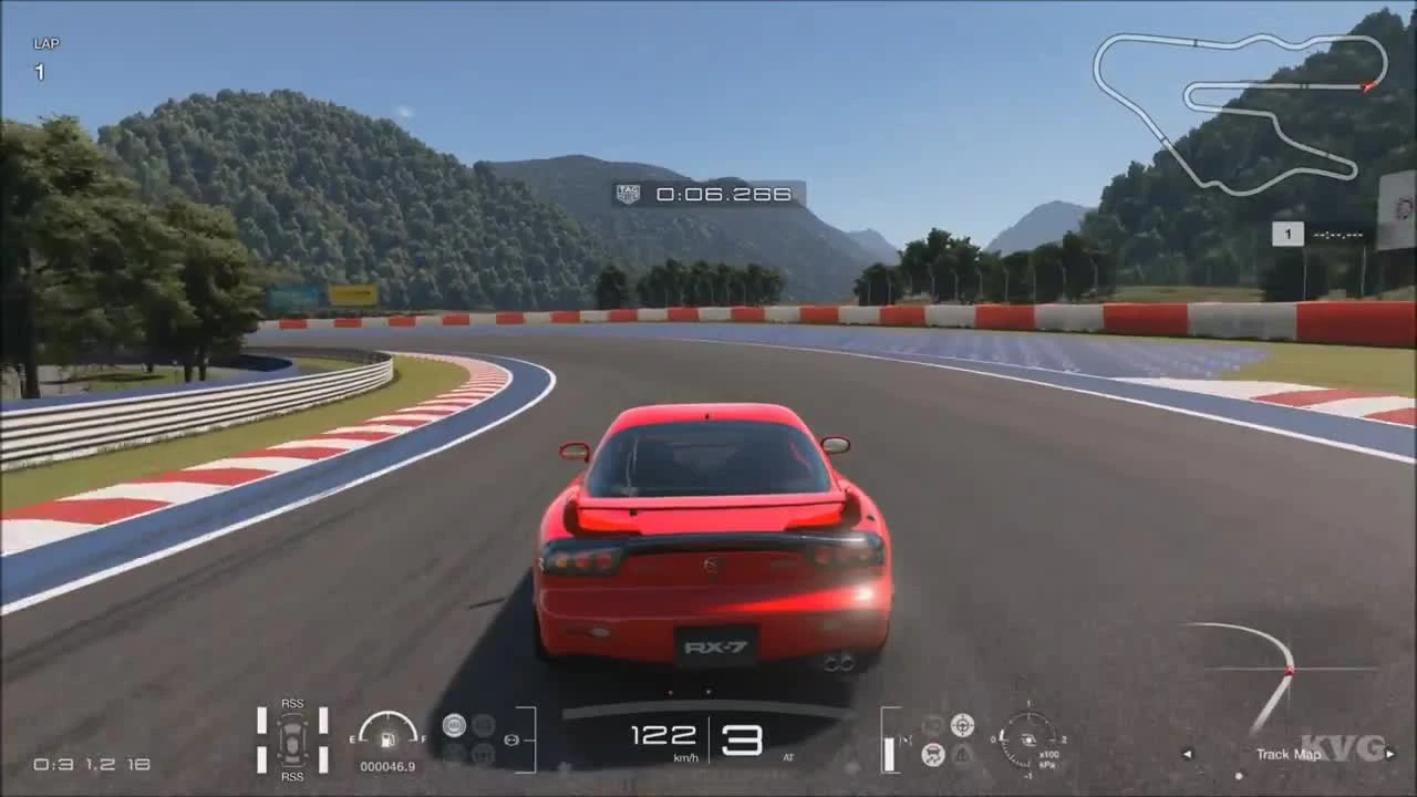 Gran Turismo Sport - Mazda RX-7 Spirit R Тип A - Тест-драйв Геймплей (PS4 HD)