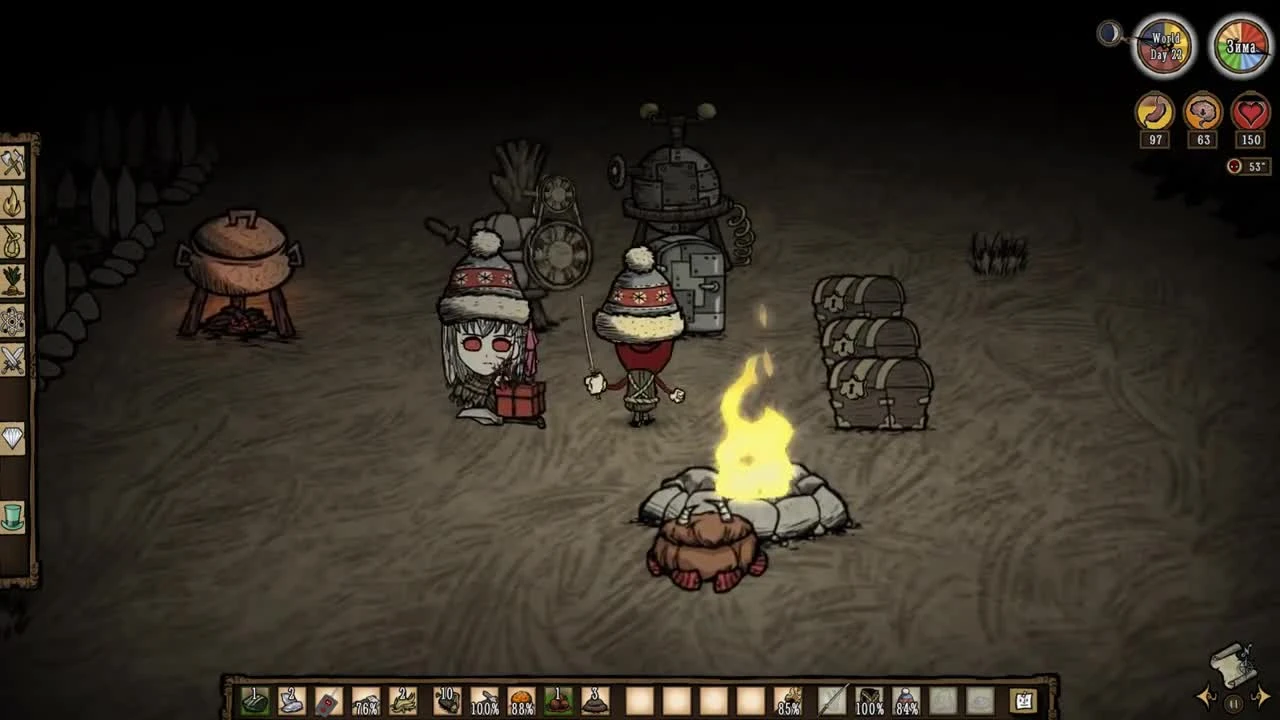 Don't Starve Together - Deadpool. Как Выжить Зимой?