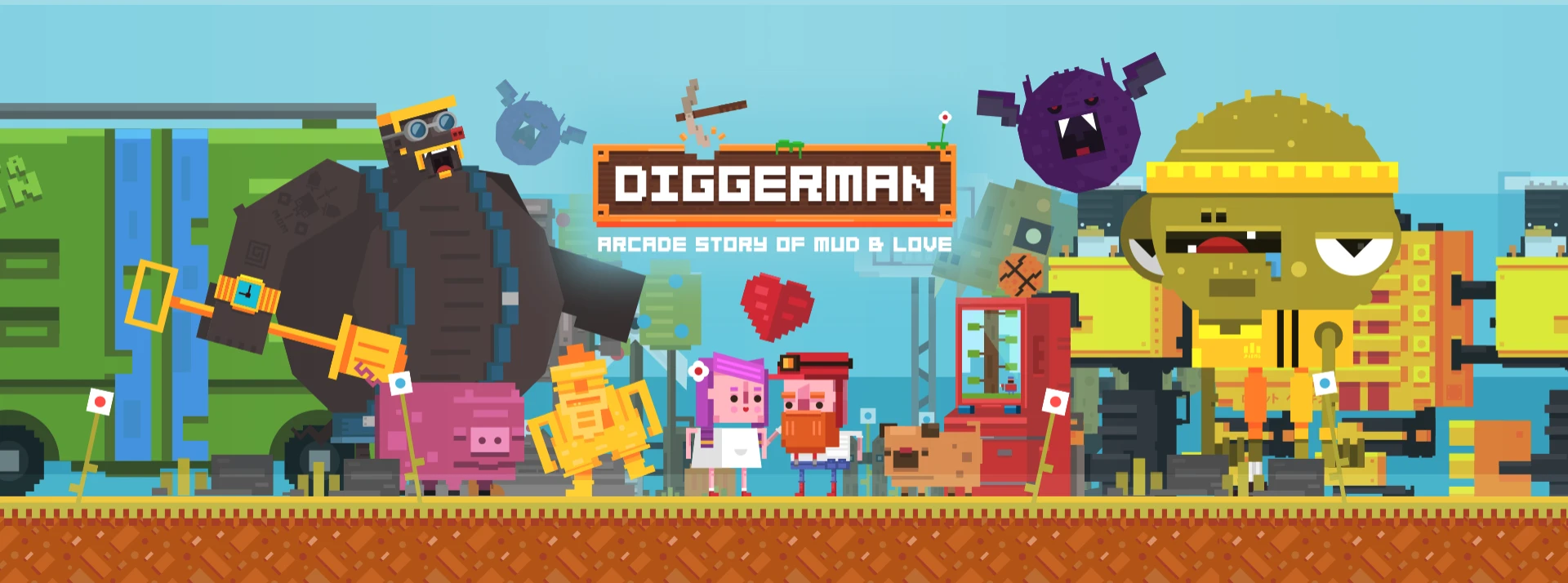 14 минут Геймплея Diggerman для Nintendo Switch