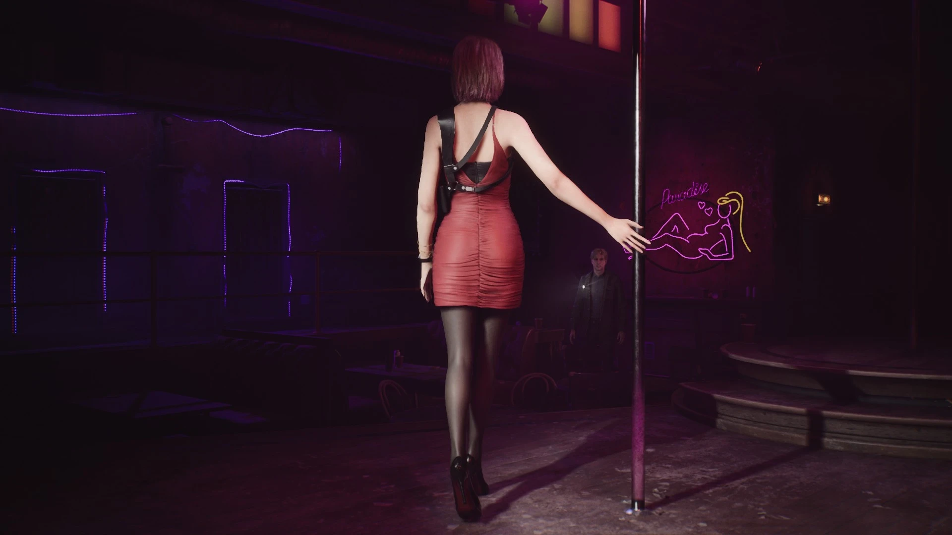 Silent Hill 2 Remake "Мария в костюме Ады Вонг из Resident Evil 2"