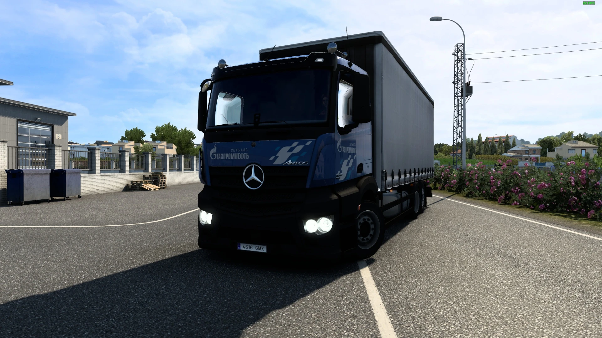 Euro Truck Simulator 2 "Mercedes-Benz Antos '12" [1.46] {AJIEHA}