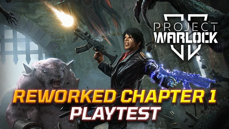 Для переработанной первой главы ретро-шутера Project Warlock 2 началcя открытый игровой тест на ПК
