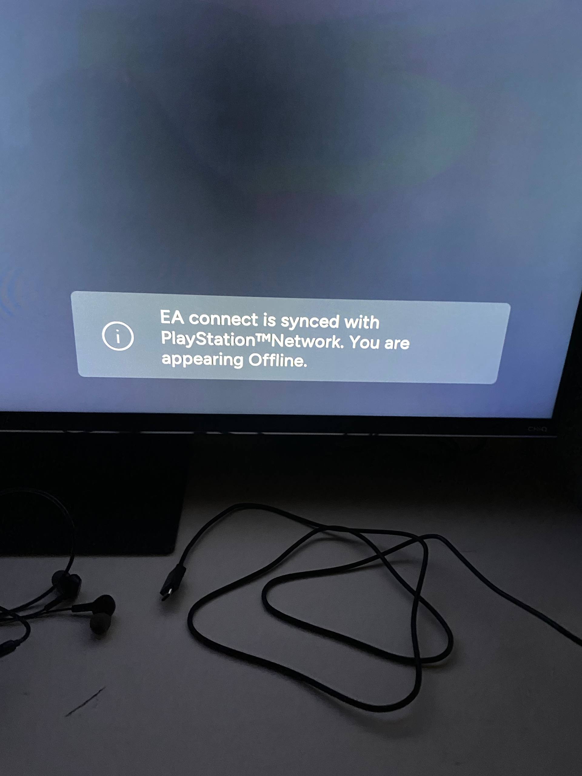 Ошибка подключения к серверам на PS5 Pro - ea connect is synced