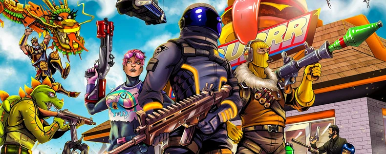 Как менялась самая популярная игра в мире на протяжении двух лет? 10 сезонов Fortnite за пять минут