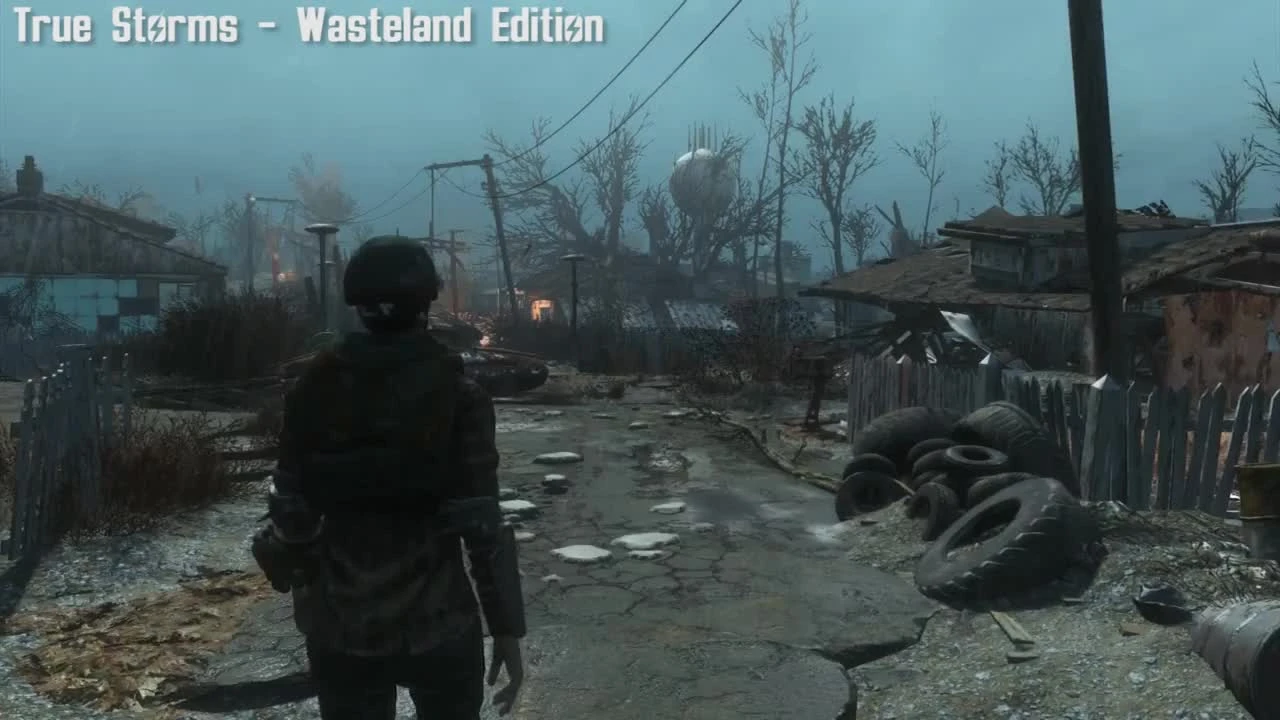 Fallout 4 "Обзор на мод True Storms - Wasteland Edition и Darker Nights"