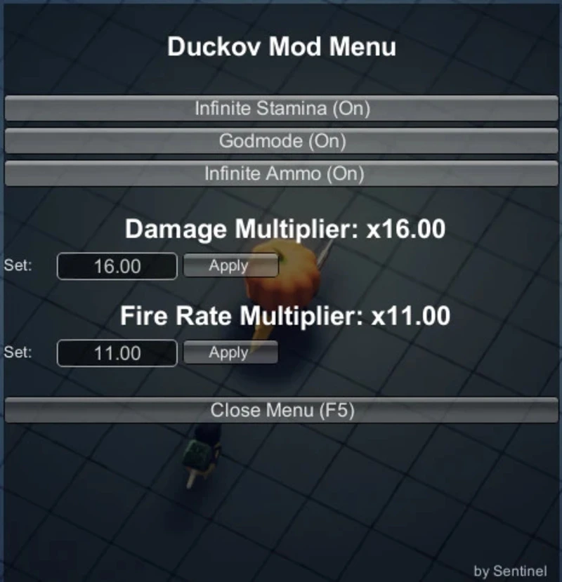 Escape from Duckov "Мод-Меню" [2.5.0] {Sentinel}