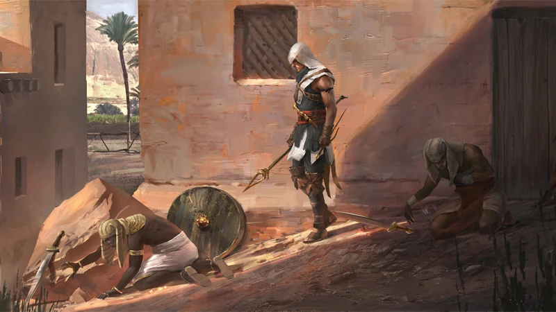 По слухам, новая Assassin's Creed в масштабах не уступит Skyrim