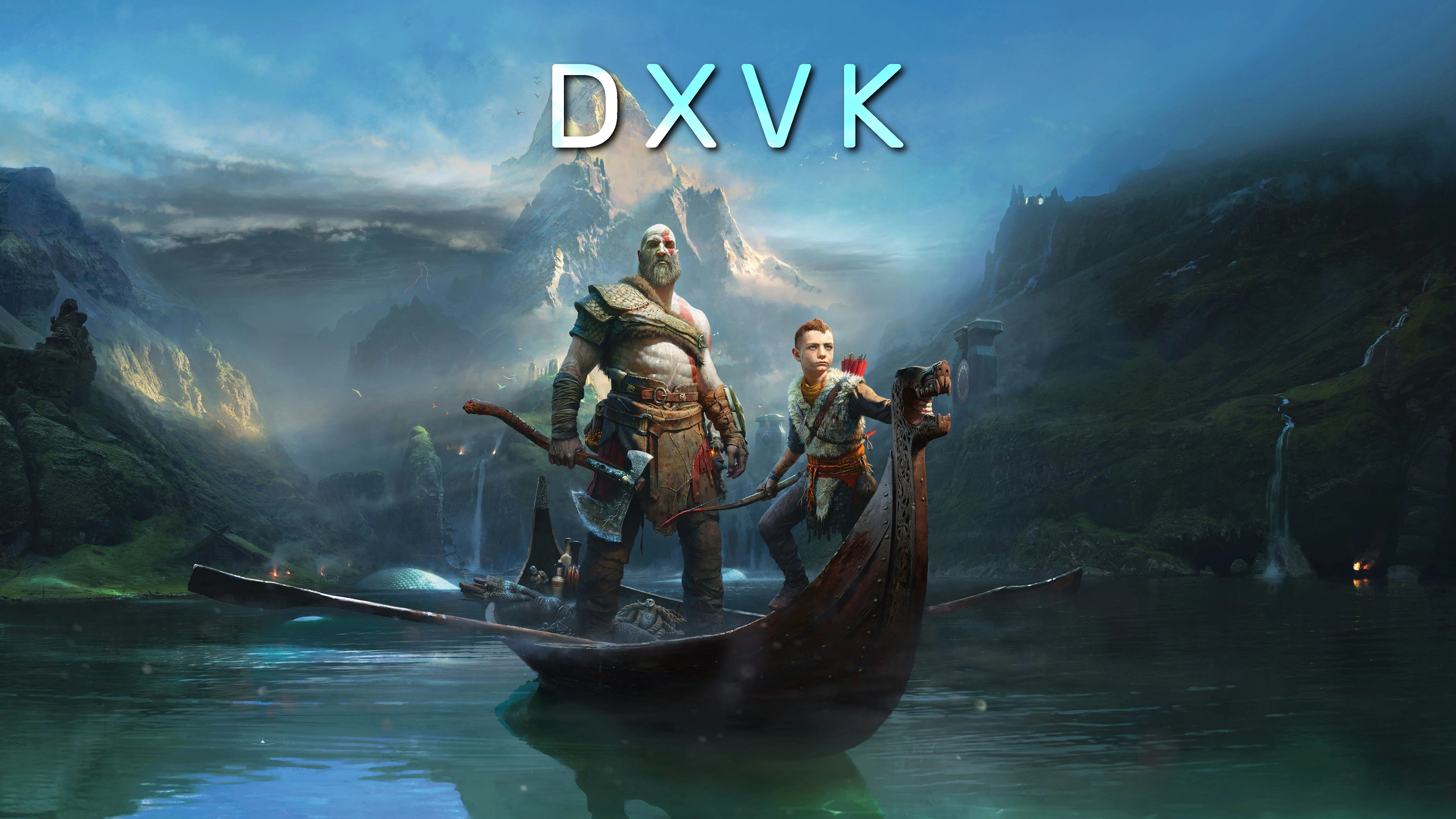 God of War "DXVK Vulkan - повышение производительности"