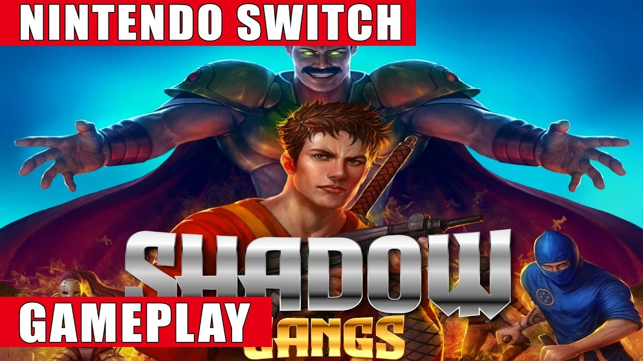 Видео игрового процесса Switch-версии Shadow Gangs