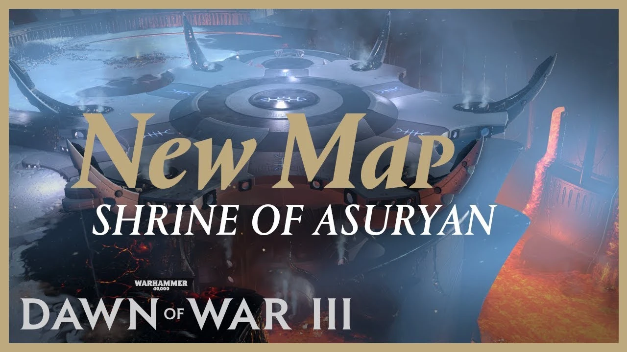 Взгляните на Святилище Азуриана - новую карту для Dawn of War III