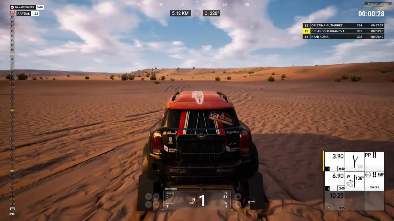 DAKAR 18 - игра огромных масштабов