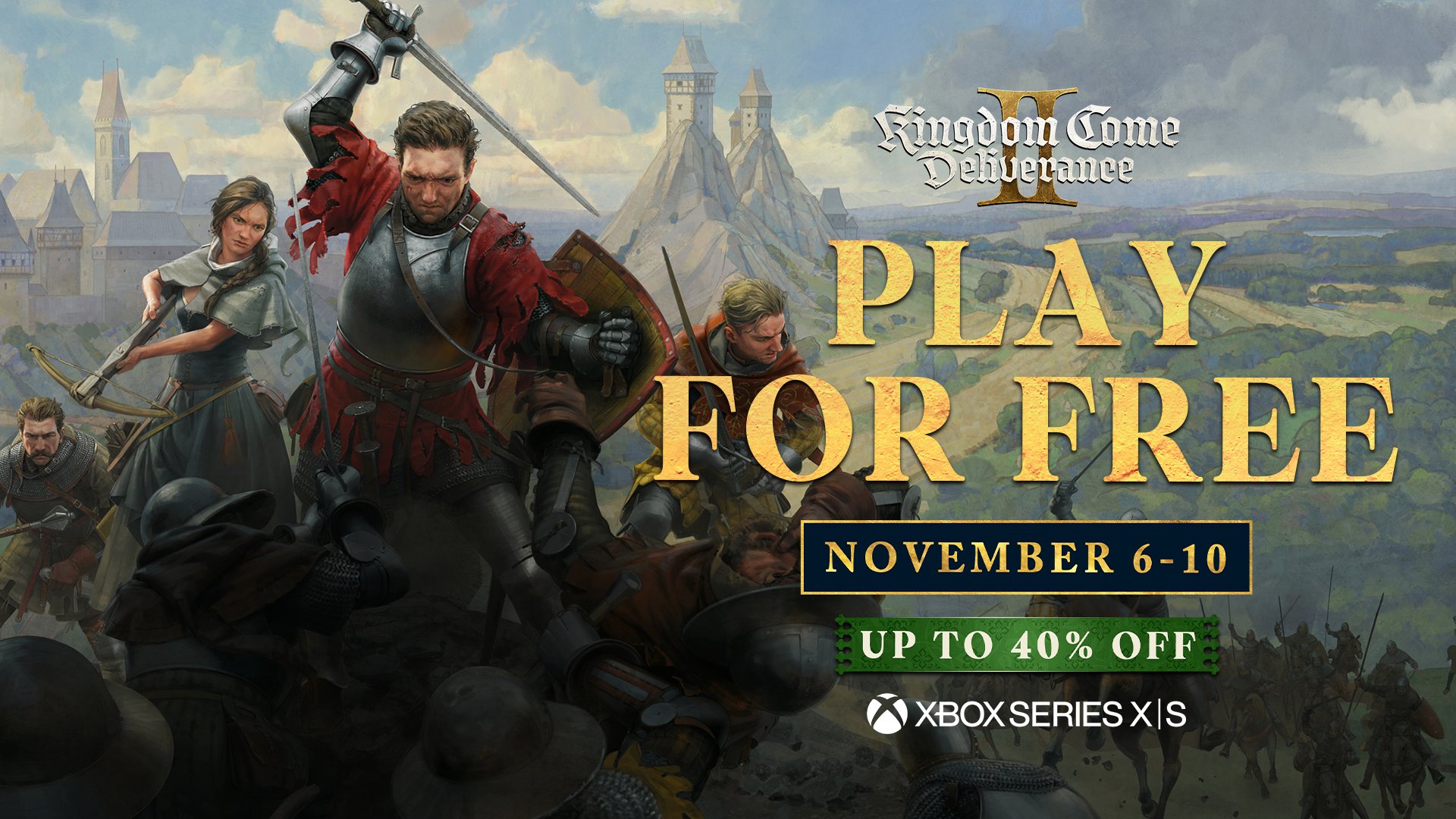 В Kingdom Come: Deliverance 2 пройдут бесплатные выходные в Steam и Xbox