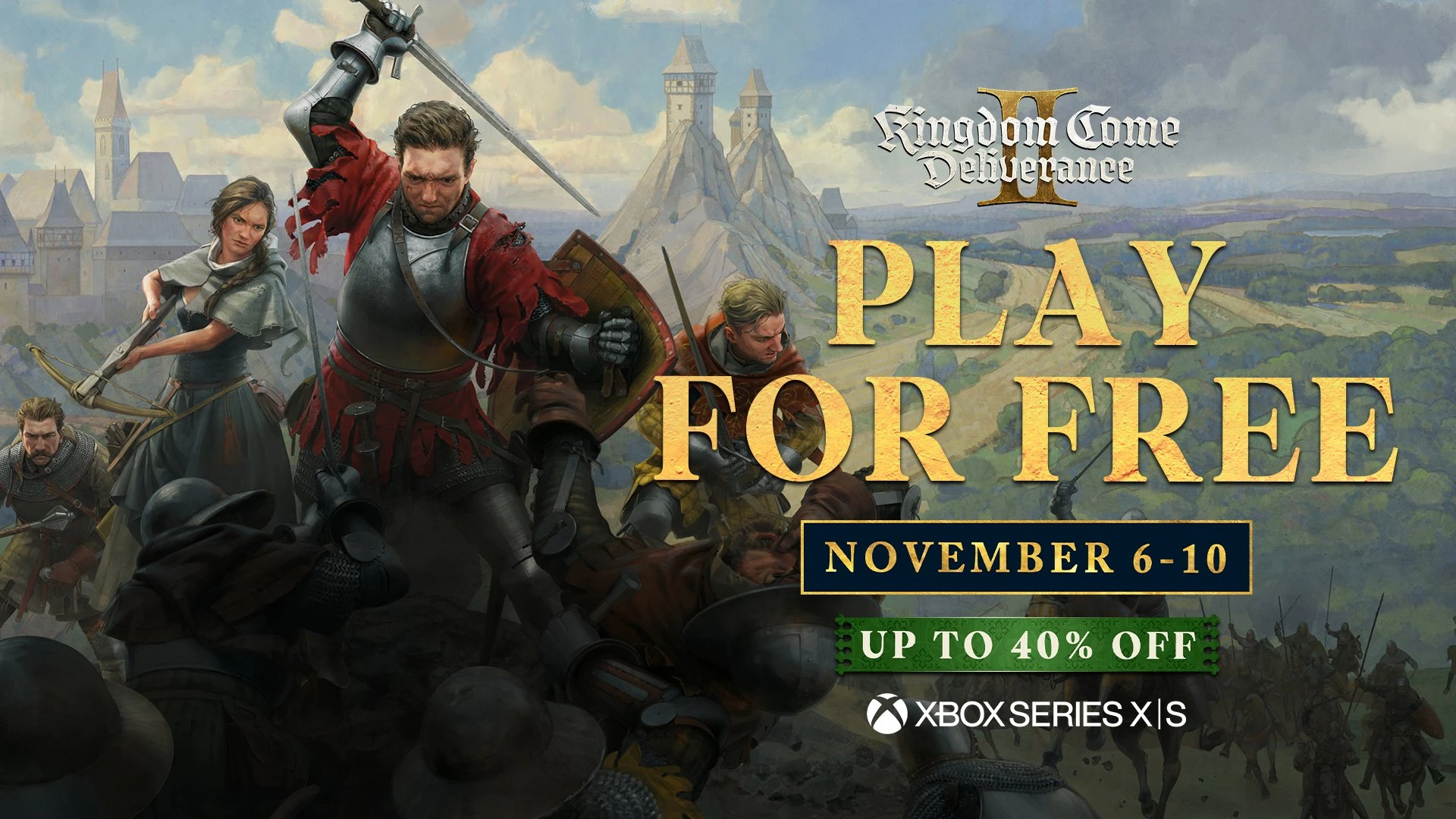 В Kingdom Come: Deliverance 2 пройдут бесплатные выходные в Steam и Xbox