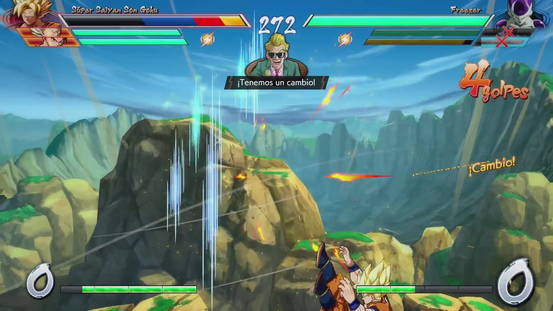 Dragon Ball FighterZ | Xbox One X 4K HDR | Геймплейный тест (ElAnalistaDeBits)