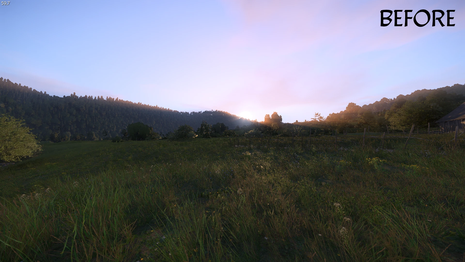 Kingdom Come: Deliverance "Объемный туман"