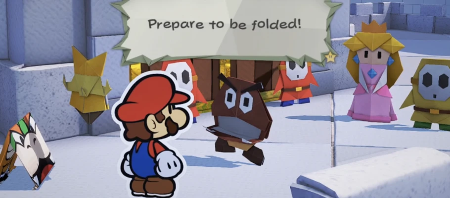 2 новых ролика к Paper Mario: The Origami King