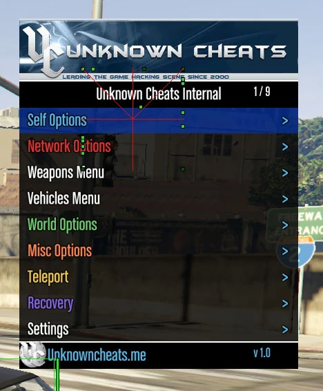 Grand Theft Auto 5 (GTA V): Чит-Мод/Cheat-Mode (UC GTA Internal v2.3) [1.48] {SeanGhost117}