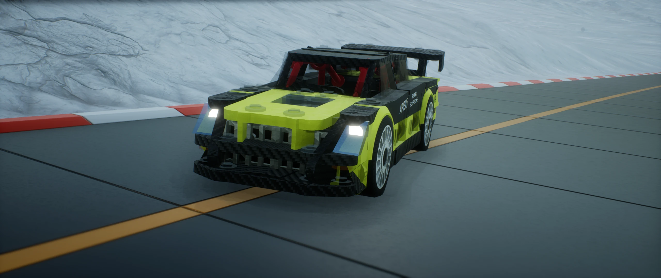 Brick Rigs "Гоночный автомобиль Zion P8 GT3" [Legacy]