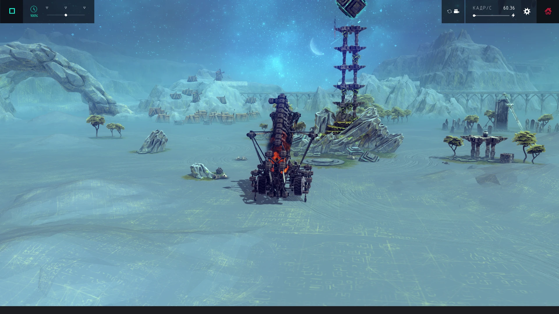 Besiege "Метатель огненных шаров"