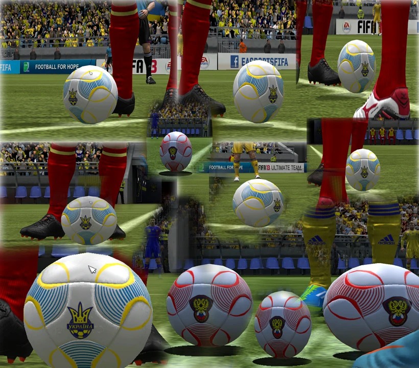 FIFA 13 "ball team of Ukraine and the Russian national team"