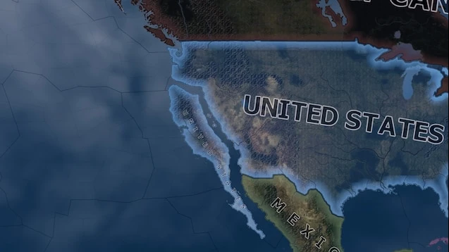 Hearts of Iron 4 "California is an Island"