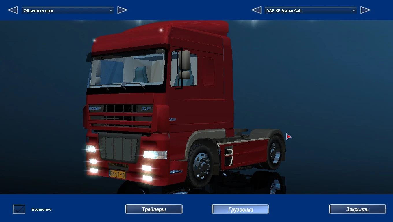 18 Wheels of Steel "DAF XF Space CAB"