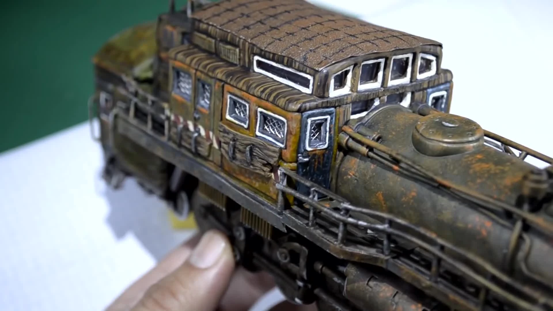 Самодельный паровоз "Аврора" из Игры Metro Exodus