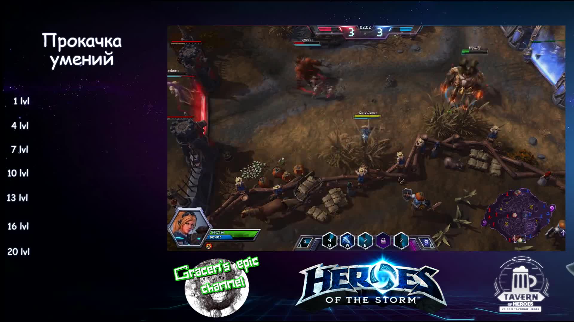 Heroes of the Storm "Аналитик - билд на Нову"