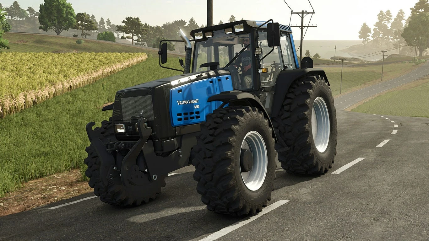 Farming Simulator 25 "Трактор Valtra Valmet Series 8750" [v1.0.0.0]