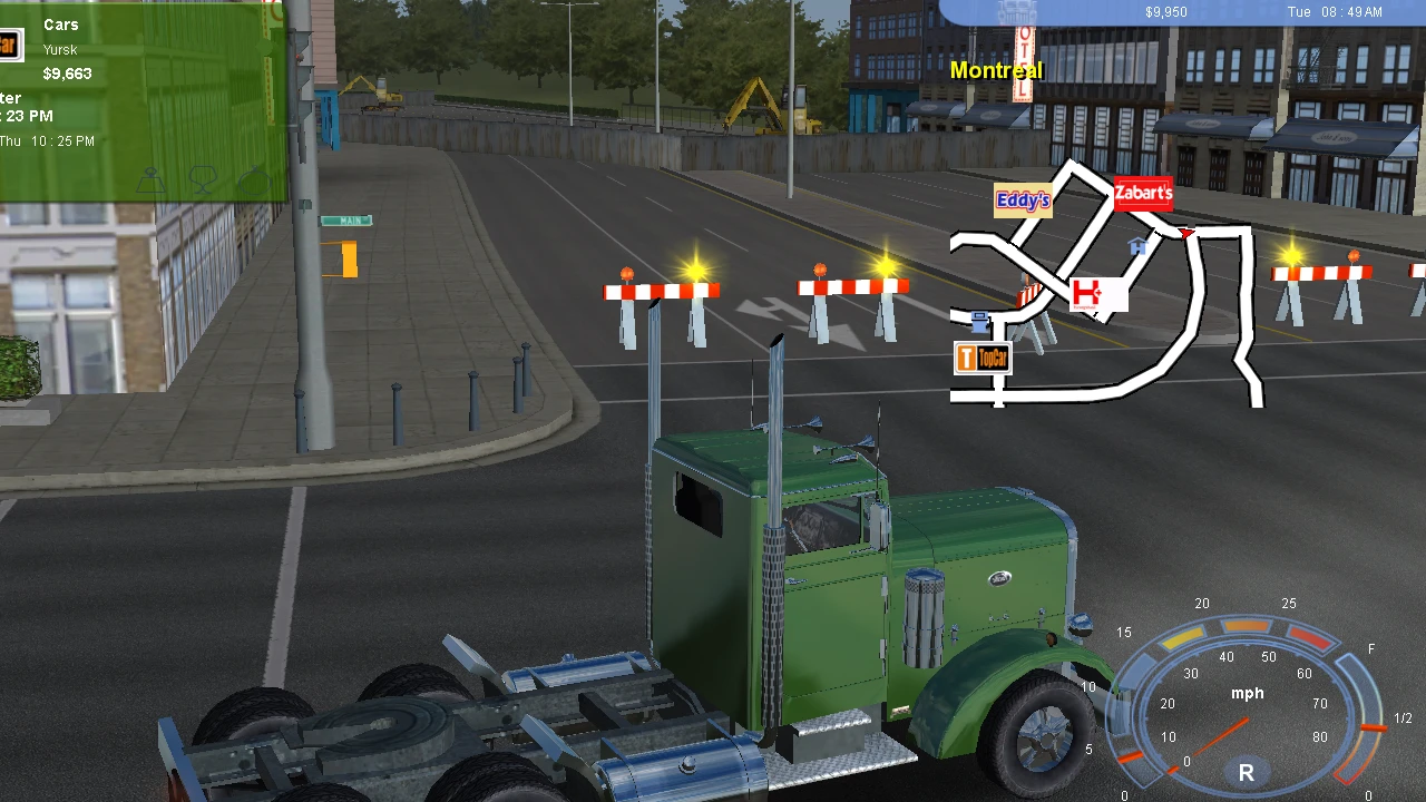 18 Wheels of Steel: Pedal to the Metal "Тайный город"