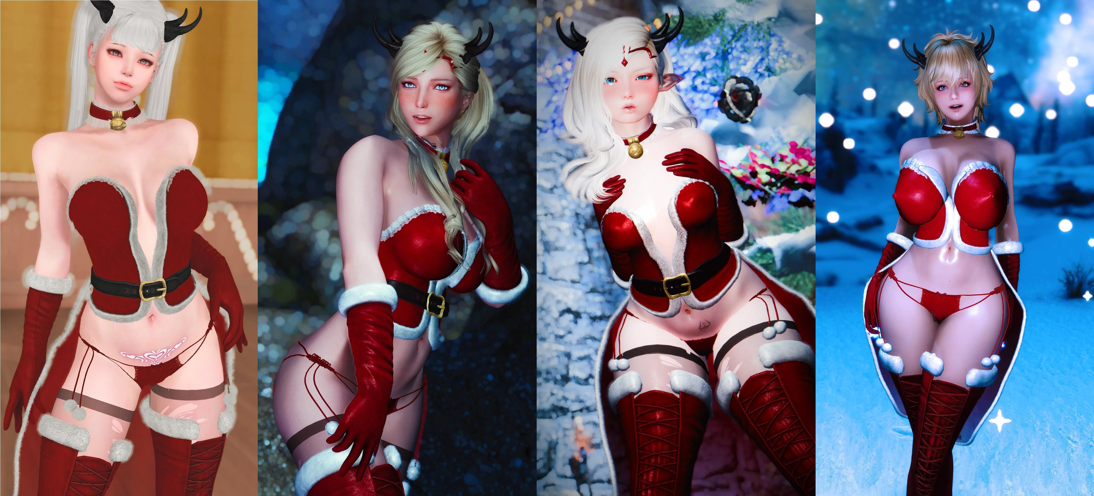 Skyrim "Рождественские наряды COCO"