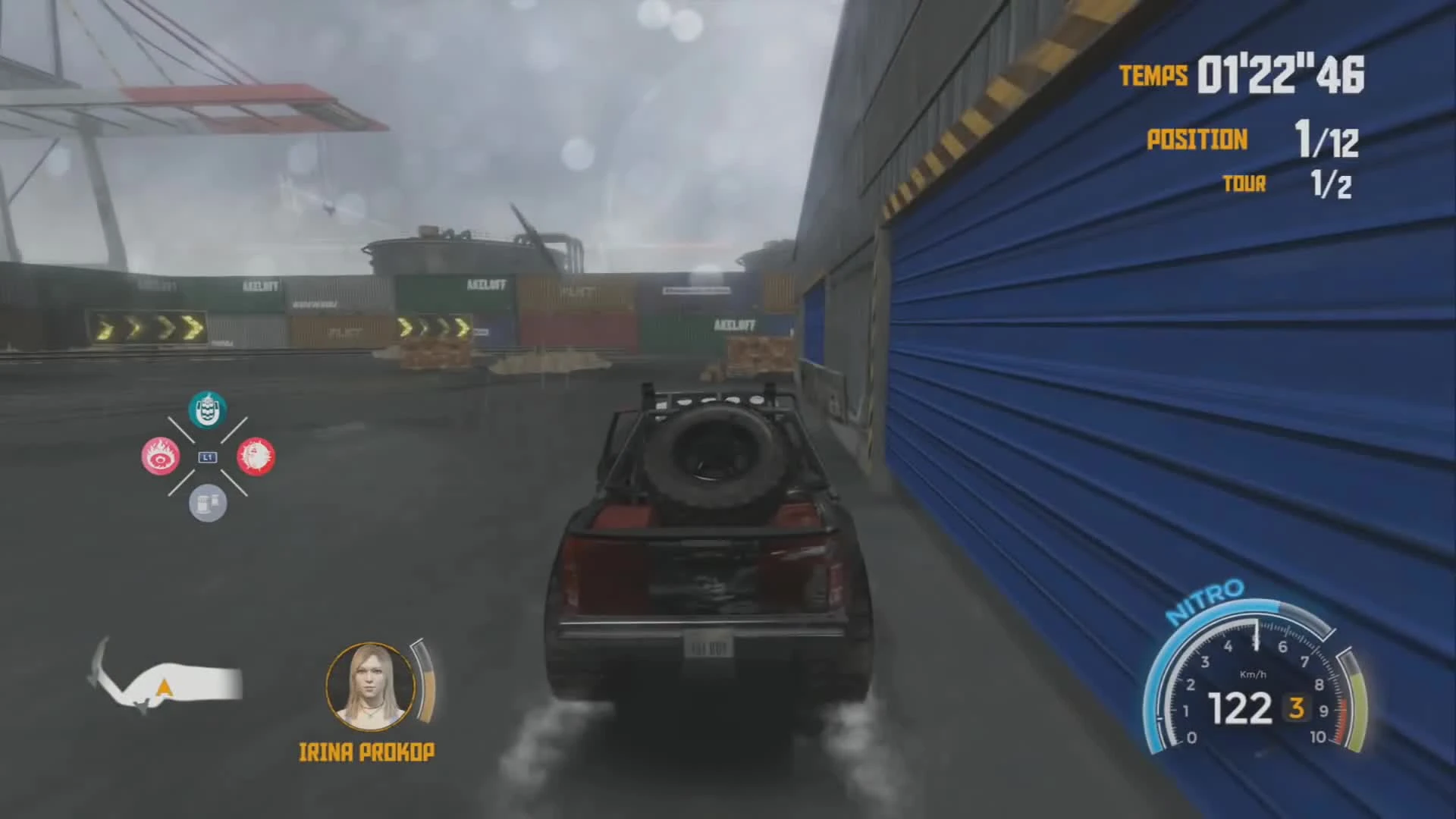 FlatOut 4: Total Insanity "17 минут Геймплея на PS4 Pro на пустынной трассе"