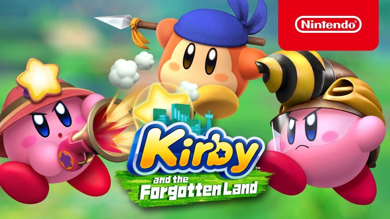 В новом трейлере Kirby And The Forgotten Land был представлен кооператив и способности героя