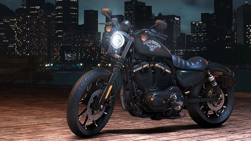 Стильный "Харли-Дэвидсон" в геймплейном трейлере The Crew 2