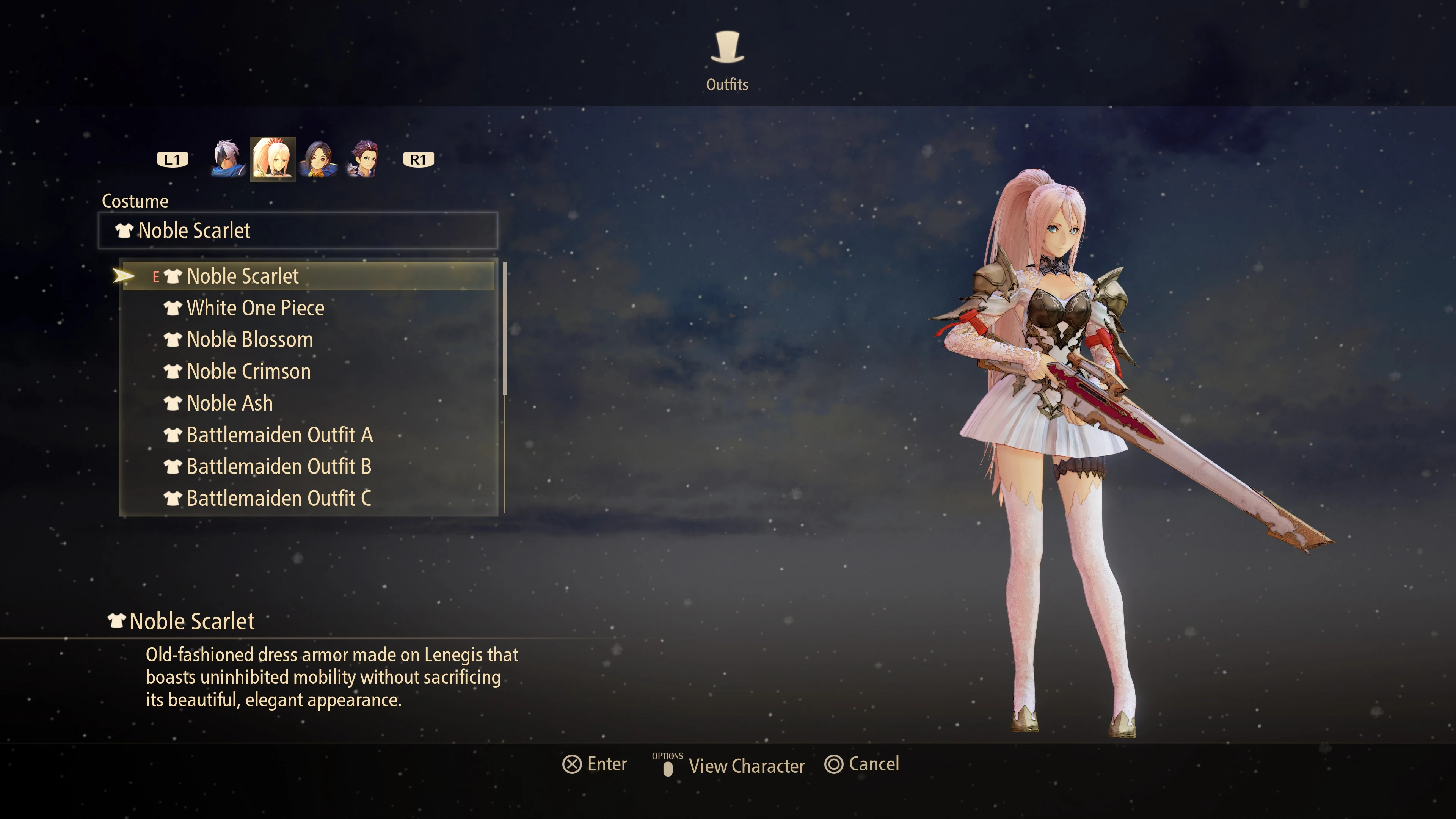 Tales of Arise "Шионн в миниюбке"