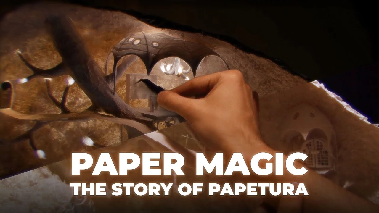 Новый ролик атмосферной головоломки Papetura рассказывает о том, как создавался бумажный мир игры