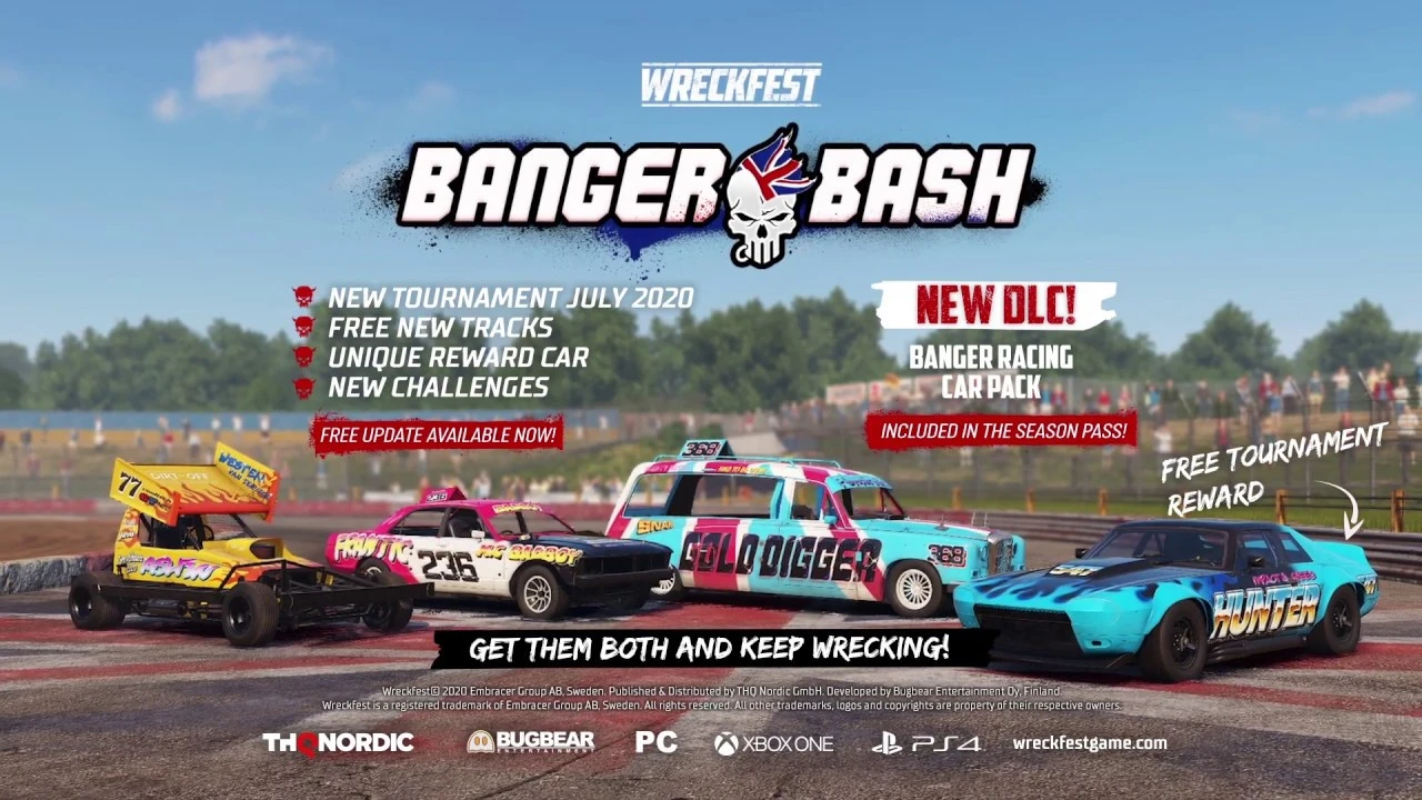 Для Wreckfest вышло восьмое дополнение