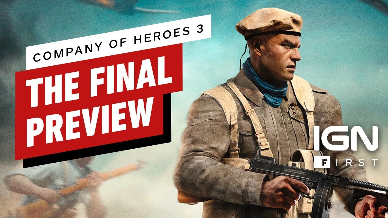 Новые видео Company of Heroes 3 рассказывают об одной из миссий Африканской Кампании и демонстрируют карту кампаний