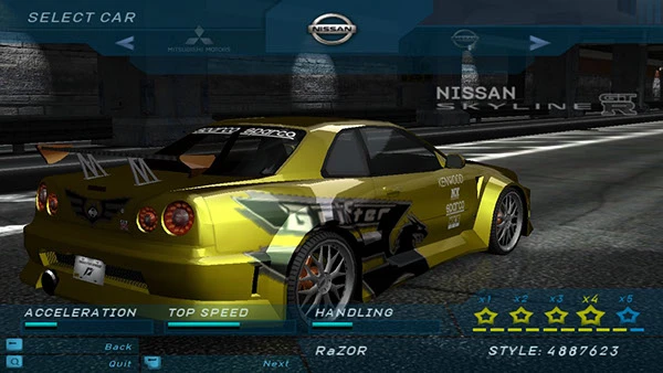 NFSU Beta "Eastsiderz Vinyls"
