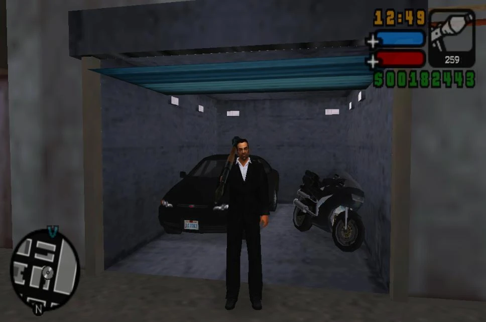 Grand Theft Auto: Liberty City Stories: Сохранение/SaveGame (Мастер пошаговое 46% прохождение с улучшенными рекордами) [PSP & Emul. PC]