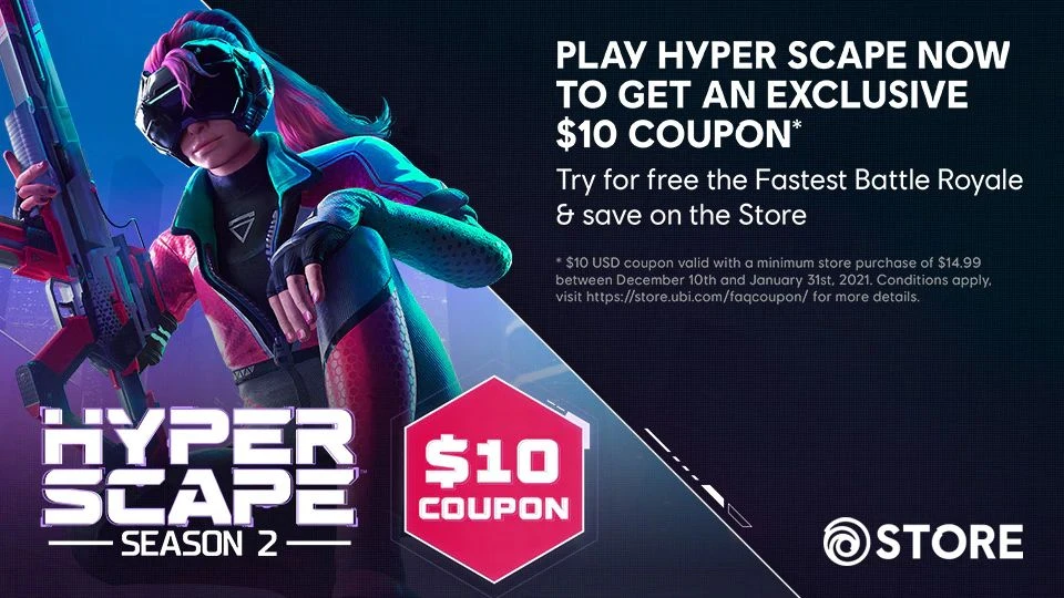 Ubisoft платит игрокам, лишь бы они играли в Hyper Scape