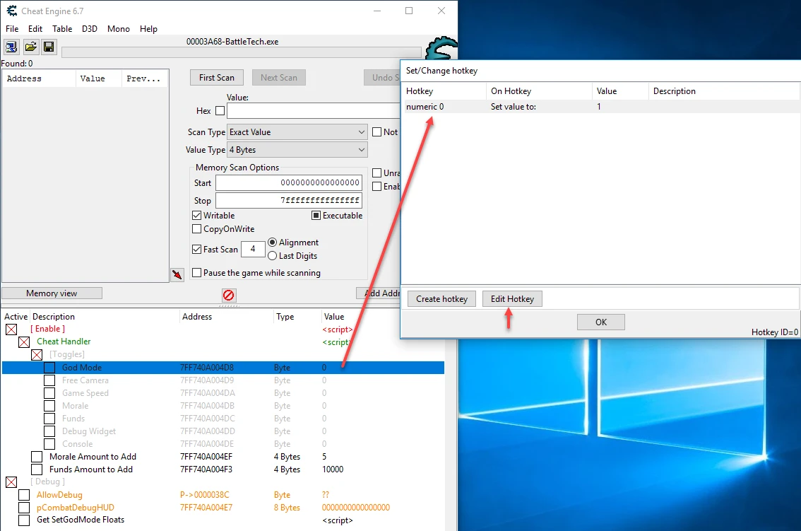 BattleTech: Таблица для Cheat Engine [Version 1.5 / UPD: 11.05.2018] {SunBeam}