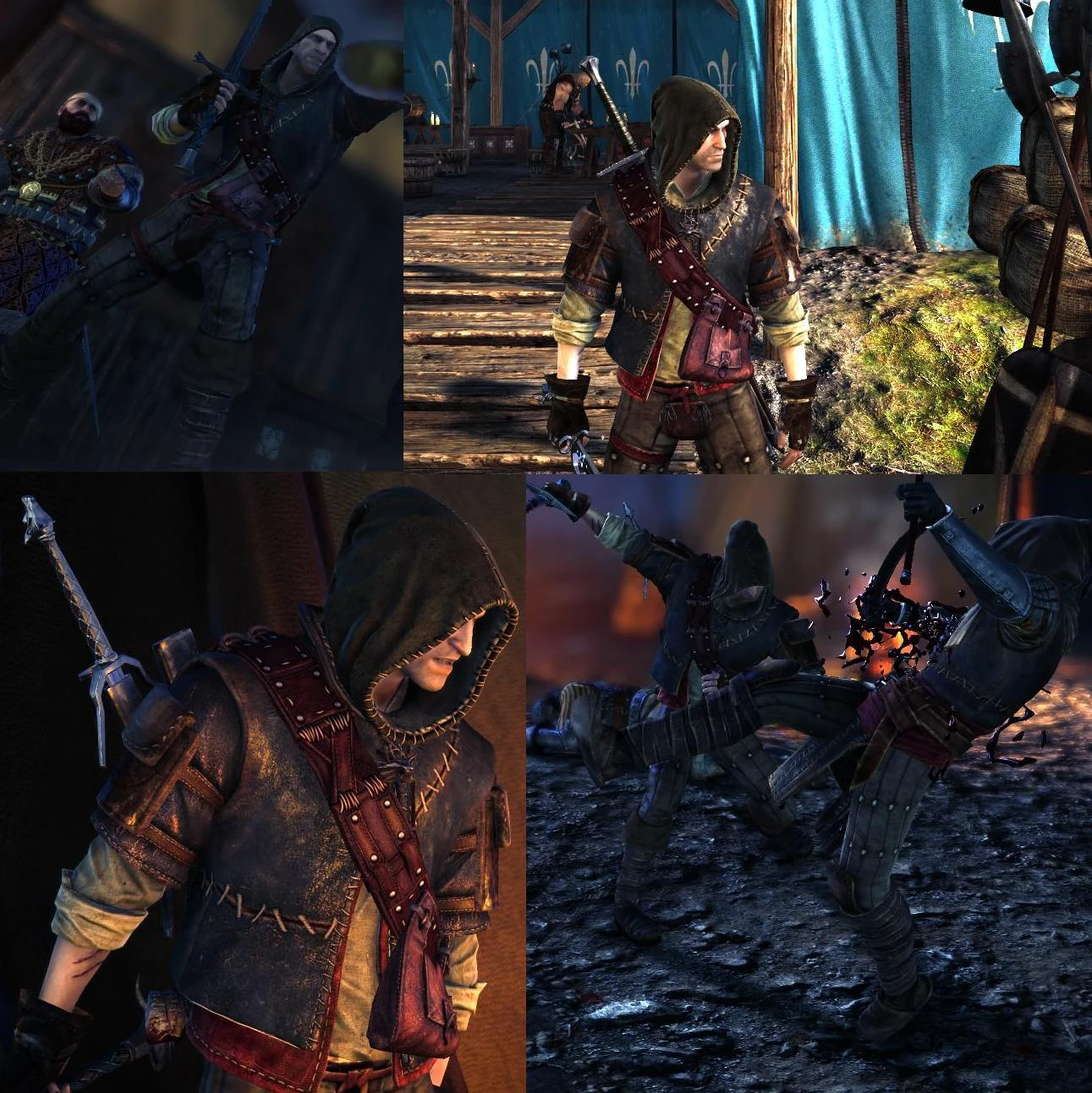 The Witcher 2 "Комплект убийц королей (реплейсер текстур)"