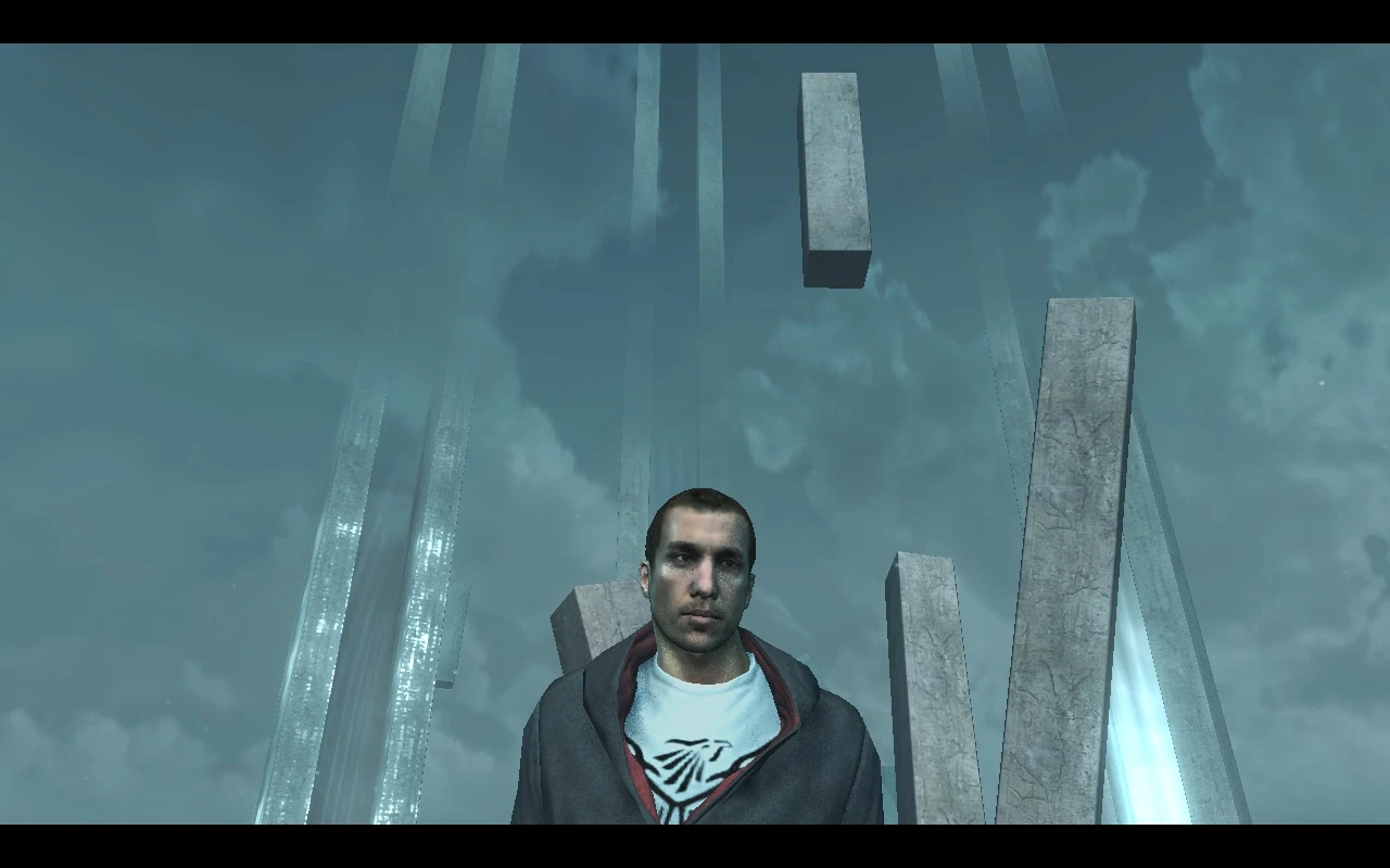 Assassin's Creed: Revelations "Побритый Дезмонд + белая куртка" [Ремейк со встроенными текстурами]