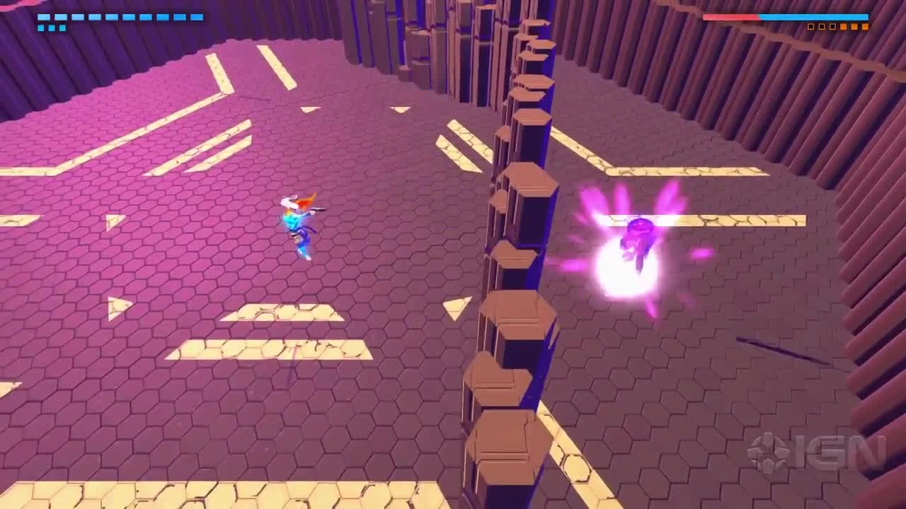 Furi - 10 минут битвы с боссом