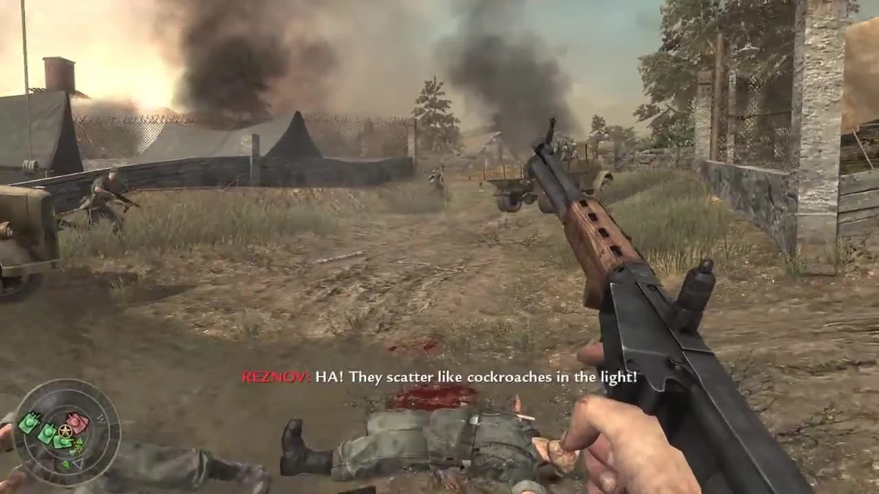 [Call of Duty World at War] Смерть Резнова и другие баги игры [VANDELEY]