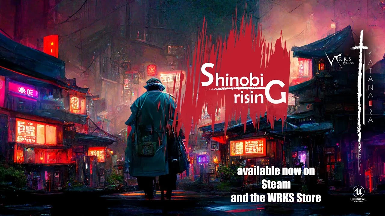Приключенческая игра про ниндзя Katana-Ra: Shinobi Rising вышла для ПК в Steam